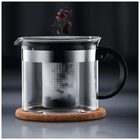 Bistro 1.5L Nero teiera in vetro per la preparazione del tè - Foto 4